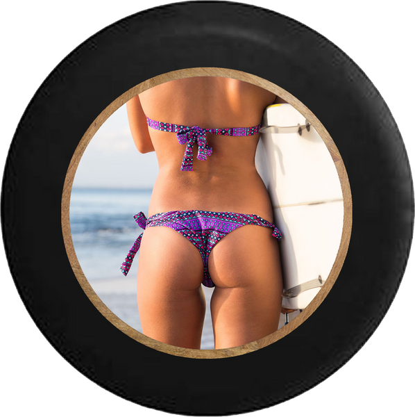 Jeep Wrangler Tire Cover With Sexy Bikini Girl Tire Cover Pro Tirecoverpro 2502