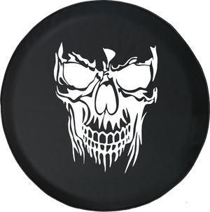 Punisher Skull Offroad RV Camper Spare Tire Cover-35 inch