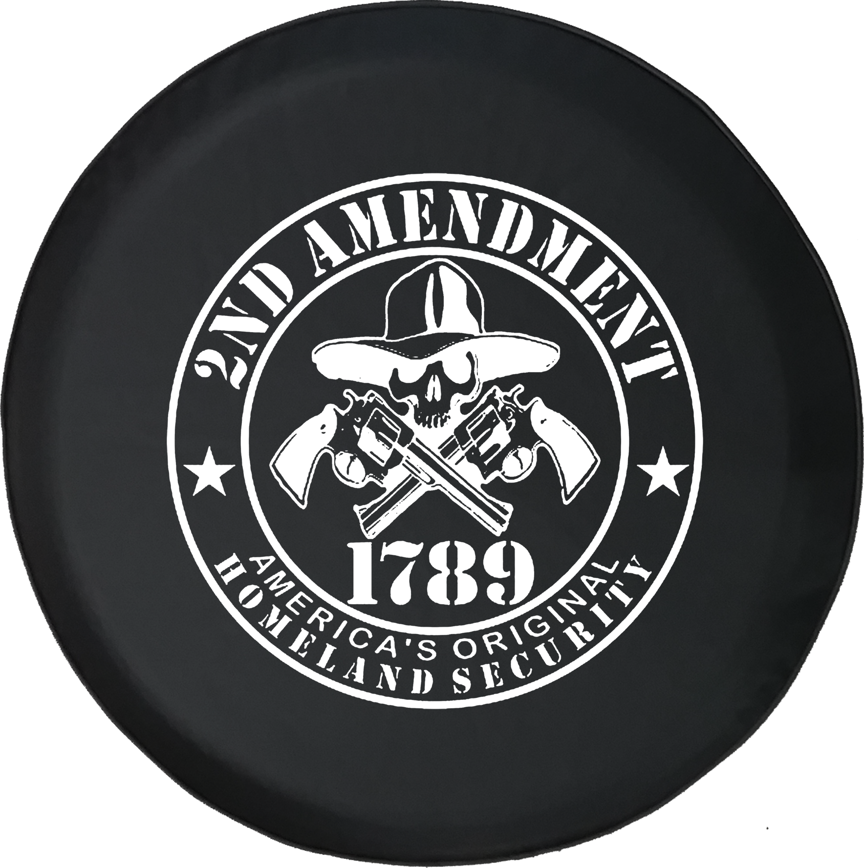 Tire Cover PRO 2nd Amendment America's Homeland SecurityOffroad Jeep RV  Camper Spare Tire Cover H384 – TireCoverPro
