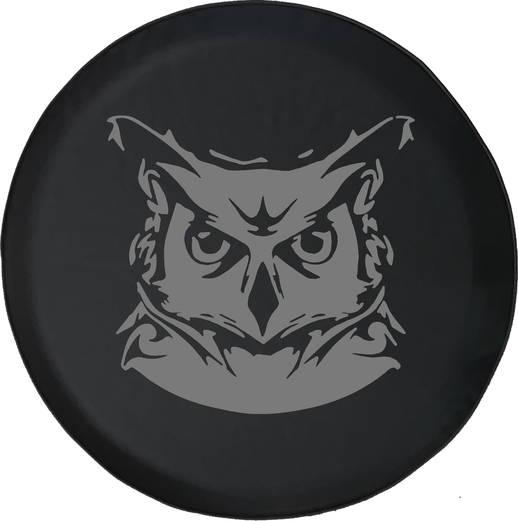 Staring Night Owl Offroad Jeep RV Camper Spare Tire Cover J314 - TireCoverPro 