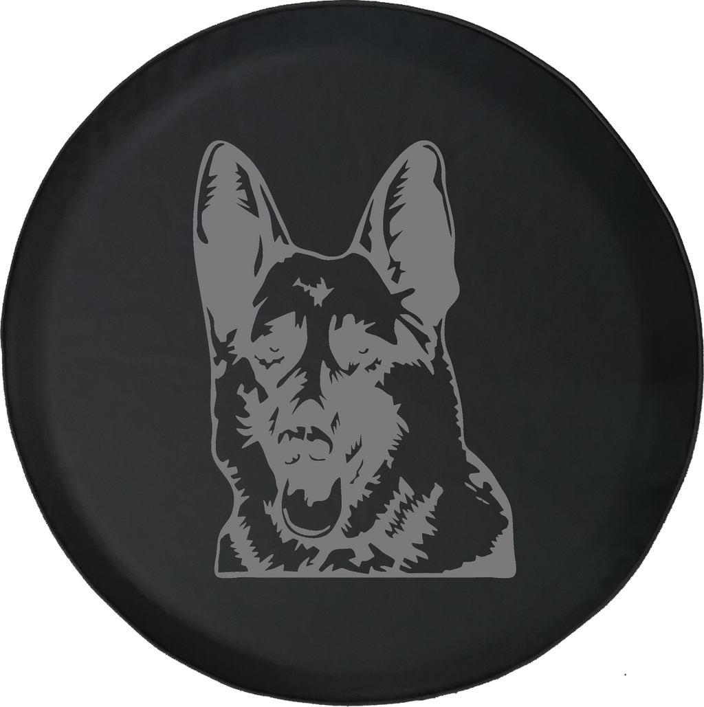 German Shepherd Dog Lover K9 Jeep Woof Offroad Jeep RV Camper Spare Tire Cover S261