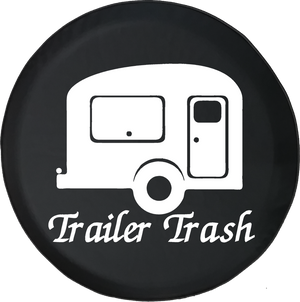 Trash Travel Camper RV Offroad Jeep RV Camper Spare Tire Cover T128