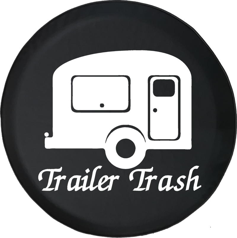 Trash Travel Camper RV Offroad Jeep RV Camper Spare Tire Cover T128