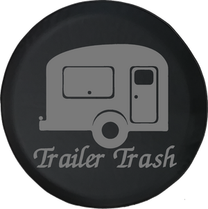 Trash Travel Camper RV Offroad Jeep RV Camper Spare Tire Cover T128