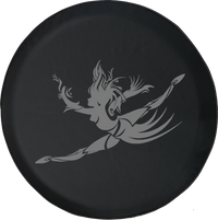 Jeep Liberty Spare Tire Cover With Dancing Girl (Liberty 02-12)