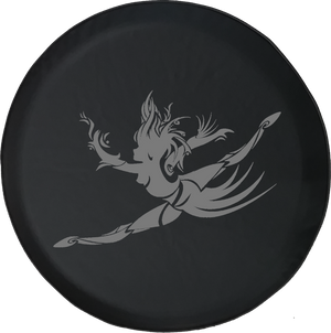 Jeep Liberty Spare Tire Cover With Dancing Girl (Liberty 02-12)