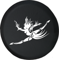 Jeep Liberty Spare Tire Cover With Dancing Girl (Liberty 02-12)