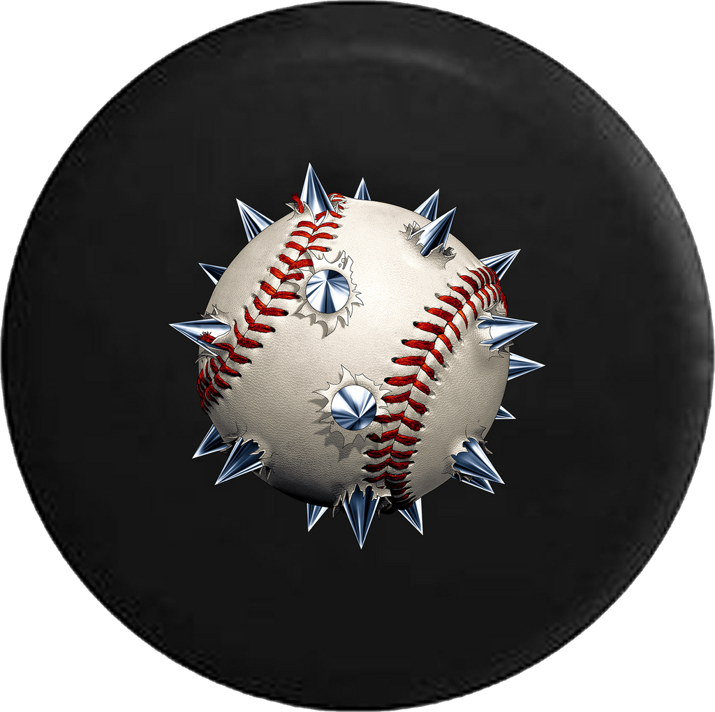 Spiked Baseball Softball Red Stiching 
