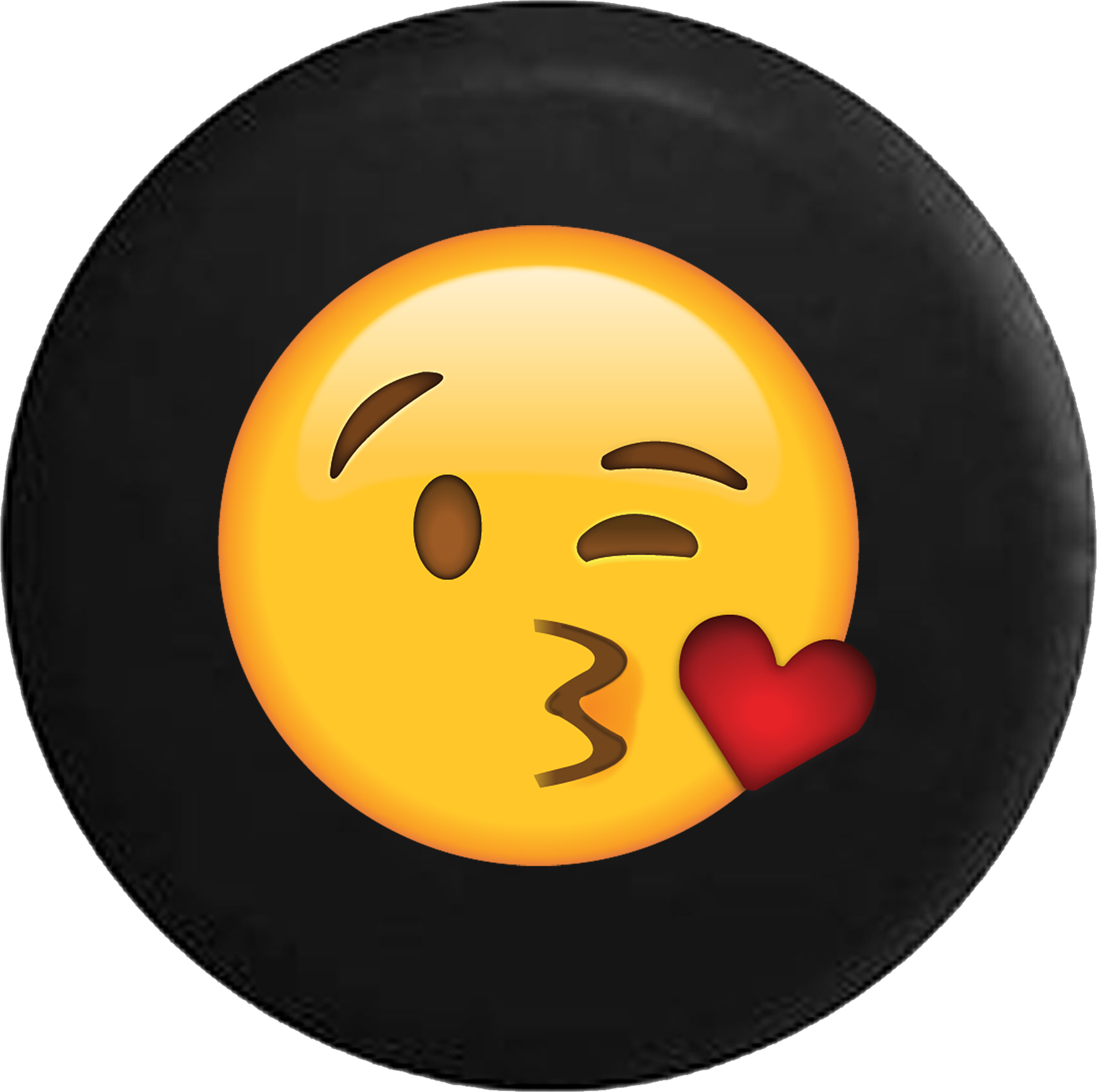 emoji kissy face